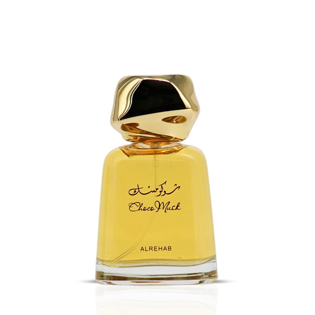 Al-Rehab Choco Musk – Sweet Vanilla & Milk Chocolate Eau De Parfum for Women | Long-Lasting 50ml