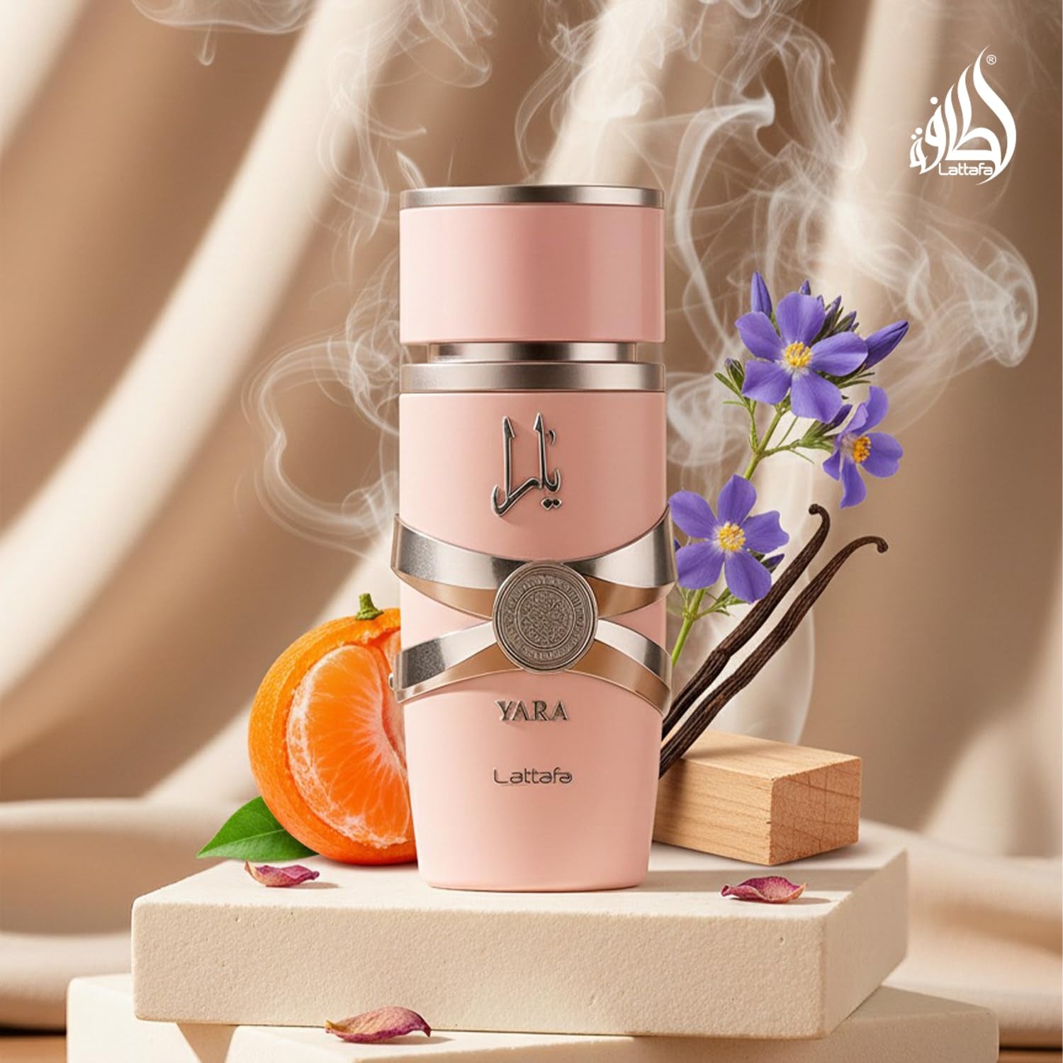 Yara Eau De Parfum – Sweet Vanilla, Fruity & Floral Long-Lasting Fragrance for Women (100ml)